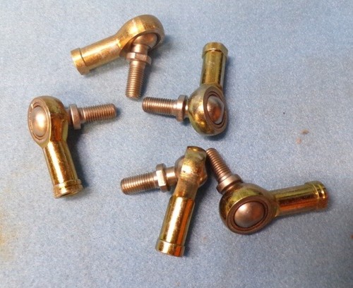 ALINABAL, VFSL-5-G V-SERIES FEMALE ROD END , 5/16-24 LEFT HAND , **LOT OF 5**