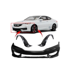 Front Bumper Cover & Fender Liner Kit for Honda Accord 2016-2017 HO1000304