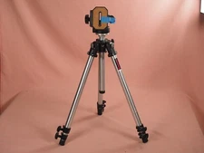 Bogen Manfrotto # 190 Aluminum Leg Professional Tripod 3126 Head Please Read