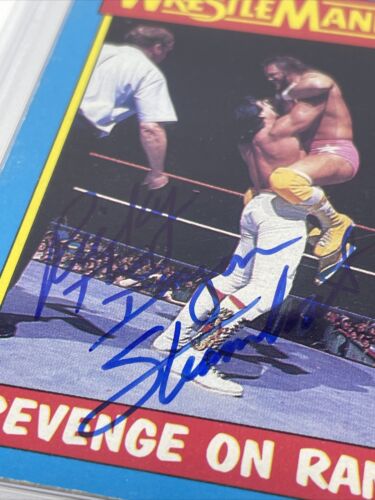 Ricky The Dragon Steamboat 1987 OPC #50 authentic autographed card PSA DNA - Picture 2 of 4