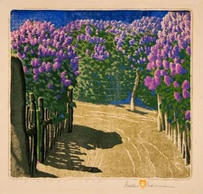 Gustave Baumann: A Lilac Year 22x30 Archival Quality Fine Art Print