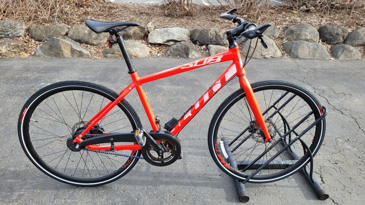 Red Scott SUB 10, Alfine IGH, Electronic Shifting, Belt Drive