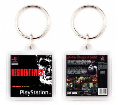 RESIDENT EVIL 2 PlayStation PSX Schlüsselanhänger Keyring