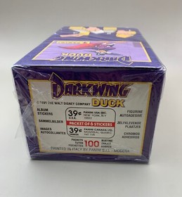 FAN-SET DARKWING DUCK NES OVP CIB + PANINI ALBUM + SEALED DISPLAY