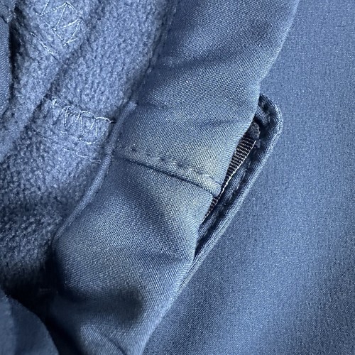 Mountain Warehouse Exodus Softshell Jacket Mens Large Blue Full Zip Showerproof - Picture 10 of 18