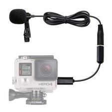 Movo GM100 Clip-on Lavalier Microphone for Compatible with GoPro HERO3-----