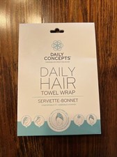NIB "Daily Concepts" 'Daily Hair' Towel Wrap