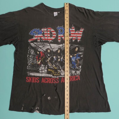 Vintage Skid Row Skids Across America 1989-1990 World Tour