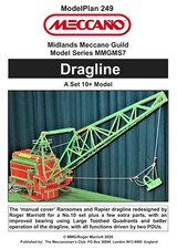 Meccano Model Plan - Dragline