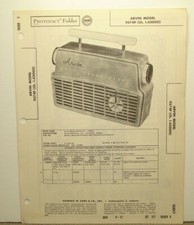 SAMS PHOTOFACT SERVICE MANUAL 377-6 ARVIN RADIO MODEL 9574P 1.43000