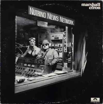 Marshall Efron The Nutrino News Network NEAR MINT Polydor Vinyl LP