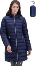 Royal Matrix Women's Packable Puffer Coat With Hood Lightweight Winter... 