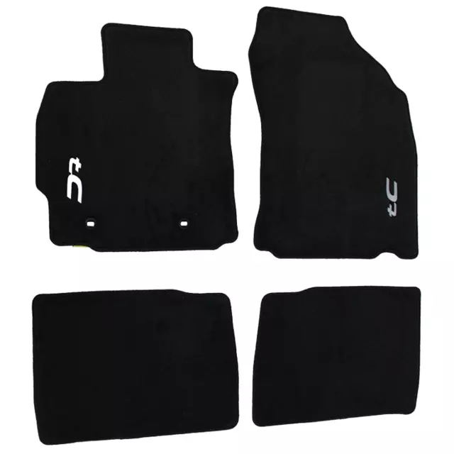 OEM Genuine Scion tC 4pc Black Carpet Floor Mats Set PT206 21110 10