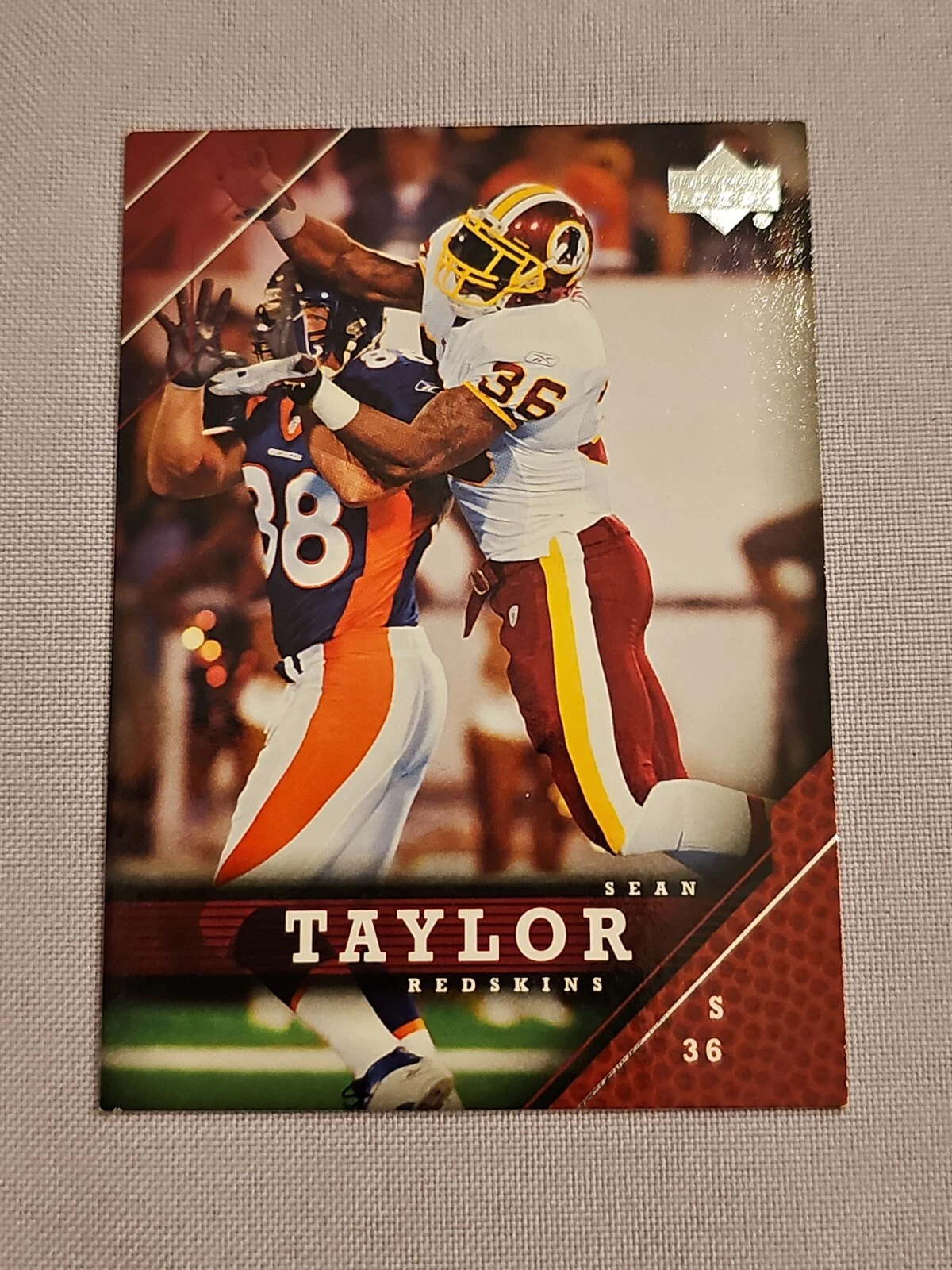 Sean Taylor trading card