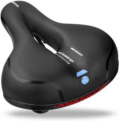 INF Selle de vélo extra large et souple