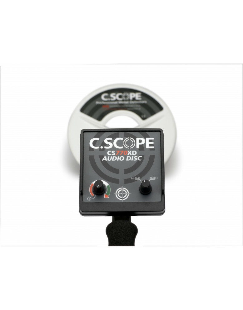Détecteur de métaux C.Scope CS 770 XD statique avec disque étanche - 2