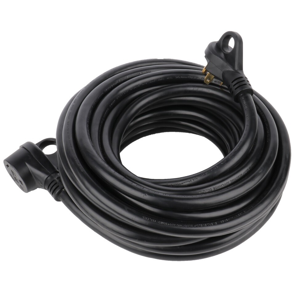 50 Ft 30 Amp RV Extension Cord TT-30 Power Supply Cable Fit for Motorhome Camper