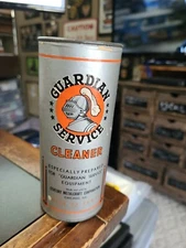 Vintage Art Deco Style Full NOS Guardian Service Clesner Container