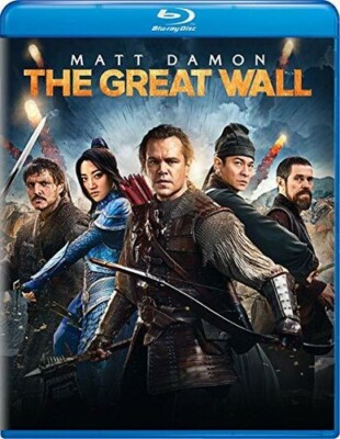 The Great Wall (Blu-ray, 2017) - Ex Library - - **DISC ONLY**