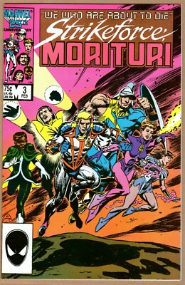 Strikeforce Morituri #3 (1987) Marvel Comics