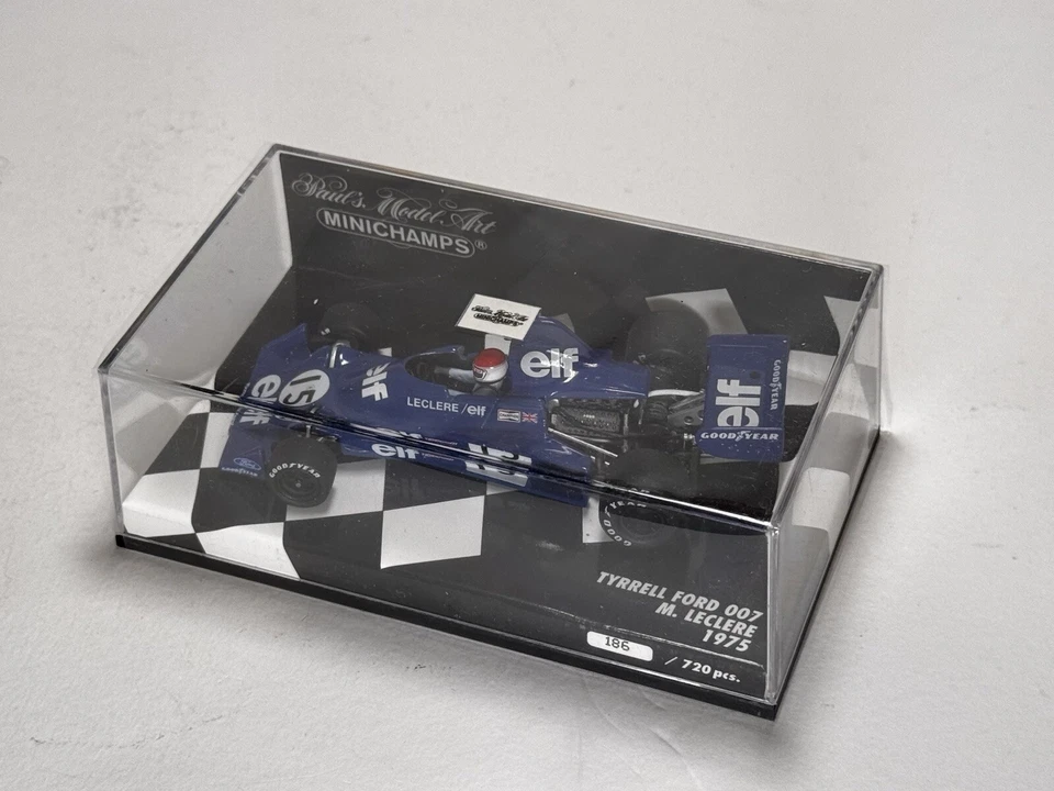 Tyrell Ford 1975 E leclere MINICHAMPS 1:43  - Image 2 of 4