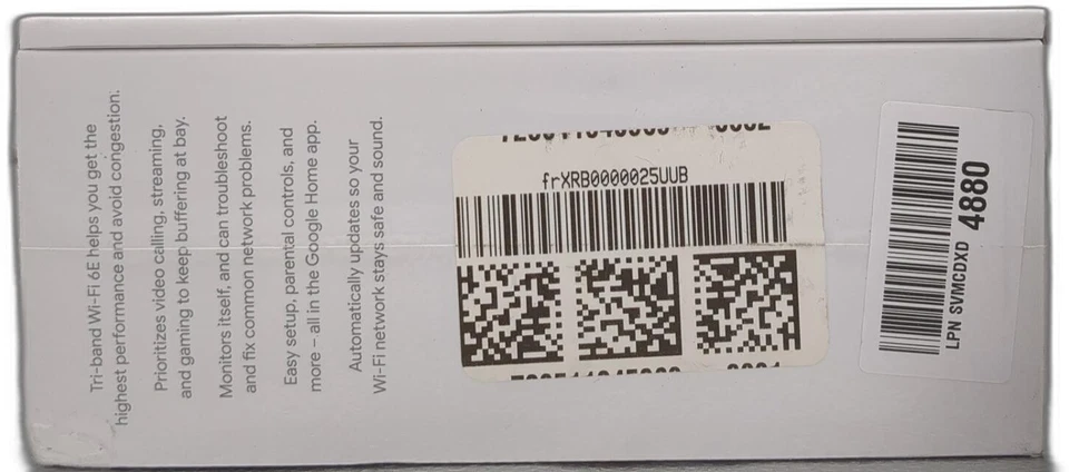 Google Nest Wifi Pro - 6e - Reliable Home Wi-fi System With Fast Speed And Whole - Image 3 of 4