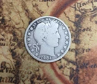 1904 P  Barber Half Dollar 90% Silver  coin    TP-0693
