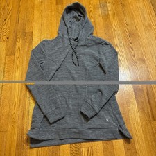 Gray Spyder Hoodie Size Medium Preowned Excellent