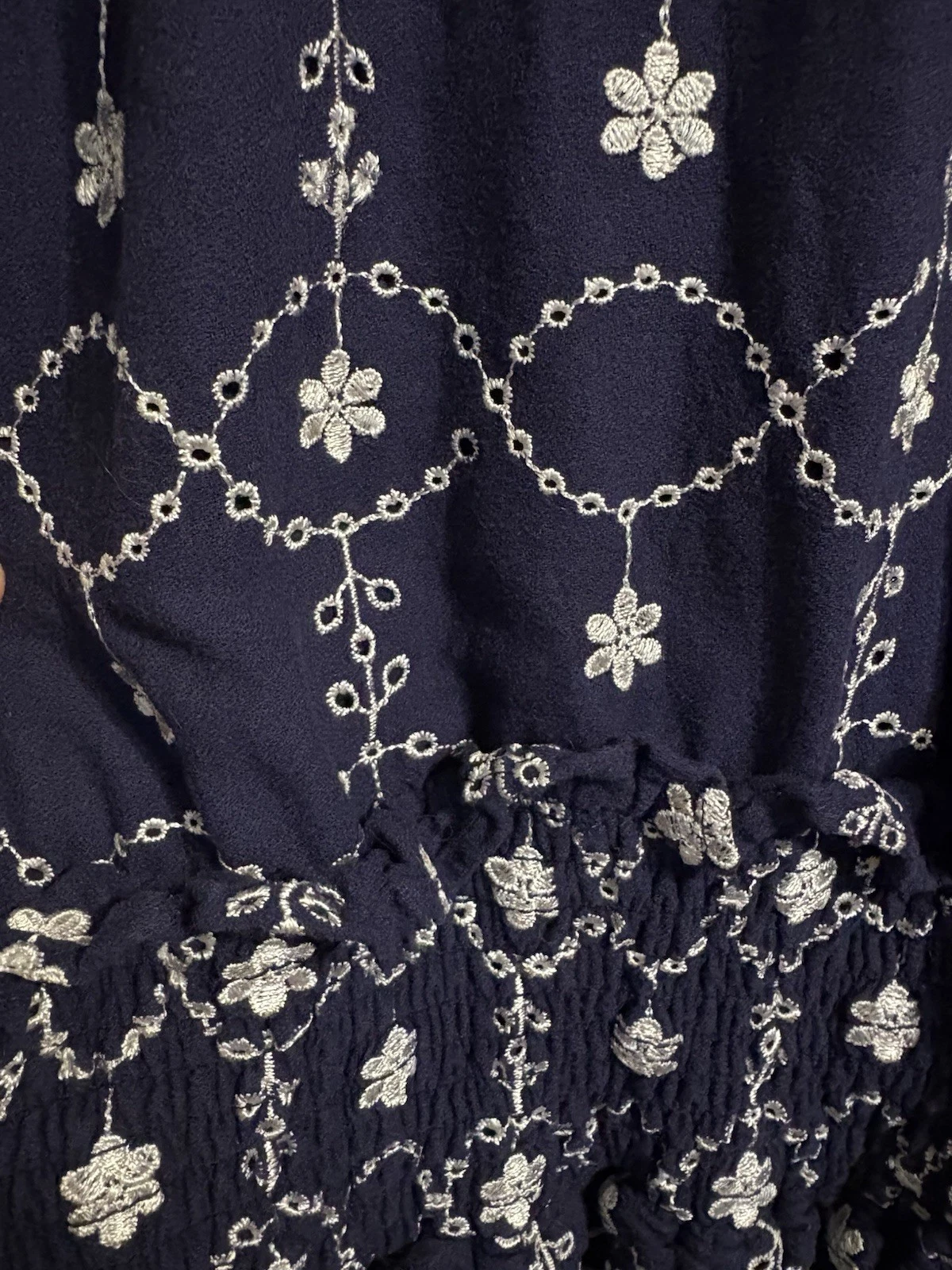 Abito Michael Kors senza maniche ricamato piccolo