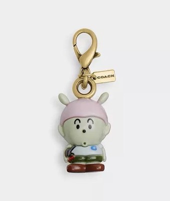 NWT Coach X Brain Dead Mini Xerx Alien DIY CHARM Bag Charm CFD11 Brass Multi