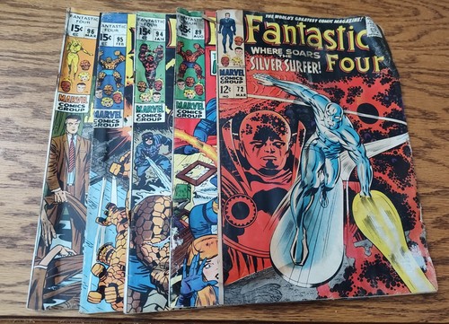 Fantastic Four 5 Bücher Lot 72 89 94 95 96 Crystal Silver Surfer