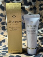 Cl  De Peau Beaut  Softening Cleansing Foam 20ml/.77oz - New In Box - Travel