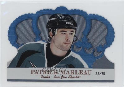 2000-01 Pacific Crown Royale Ice Blue 33/75 Patrick Marleau #93 0dg