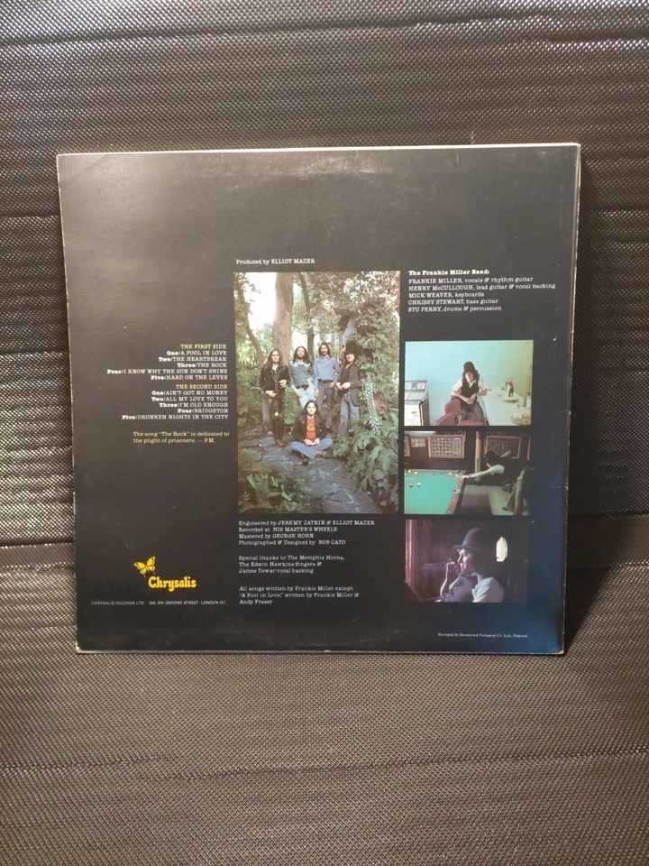 UNUSED Frankie Miller  HIGHLIFE, THE ROCK UK ' 1974 UND 1975 SLEEVE =NM VINYL =M - Bild 3 von 4