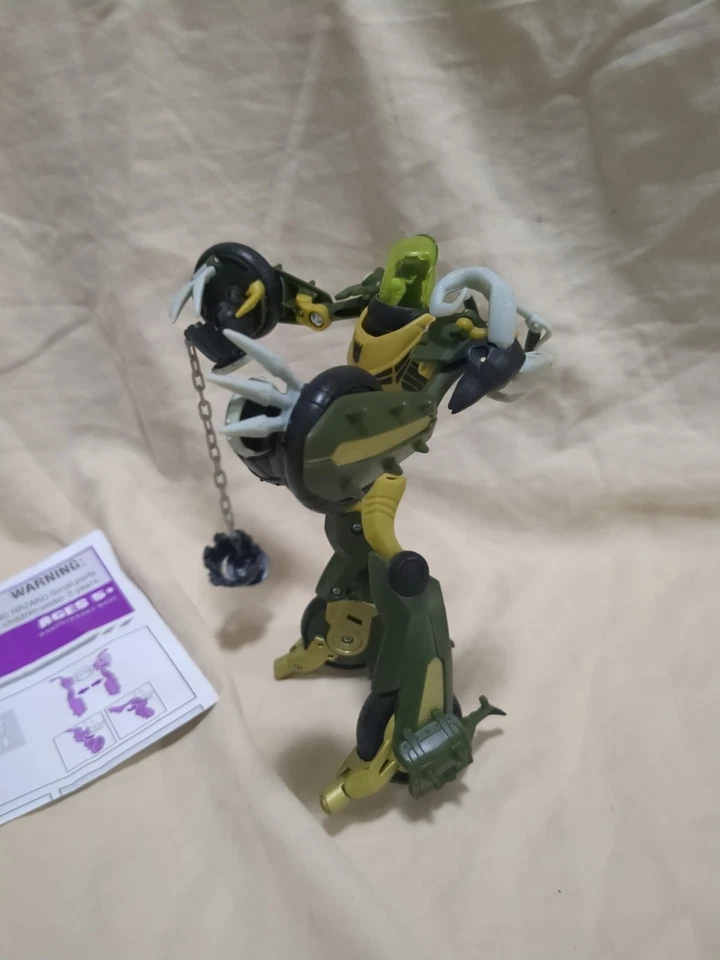 Transformers Animated Deluxe Class Oil Slick Hasbro 2008 Complete  - Image 2 of 4