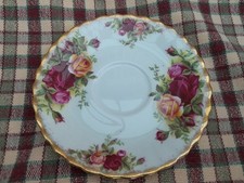 Image of Royal Albert Old Country Roses Saucer Bone China Lovely Tea Coffee Quick Post SM