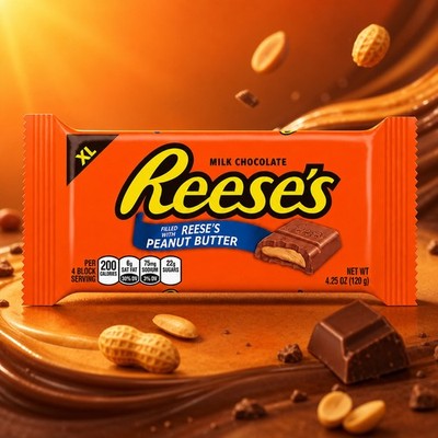 Reese´s Milk Chocolate Peanut Butter XL 120g | USA Amerika Import