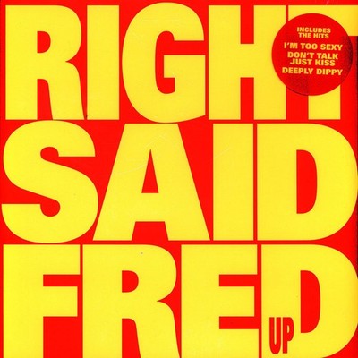Right Said Fred - Up 2023 Black Vinyl Edition (1992 - UK - Reissue)