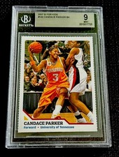 CANDACE PARKER ROOKIE LA Sparks SI for Kids Tennessee WNBA USA RARE BGS 9