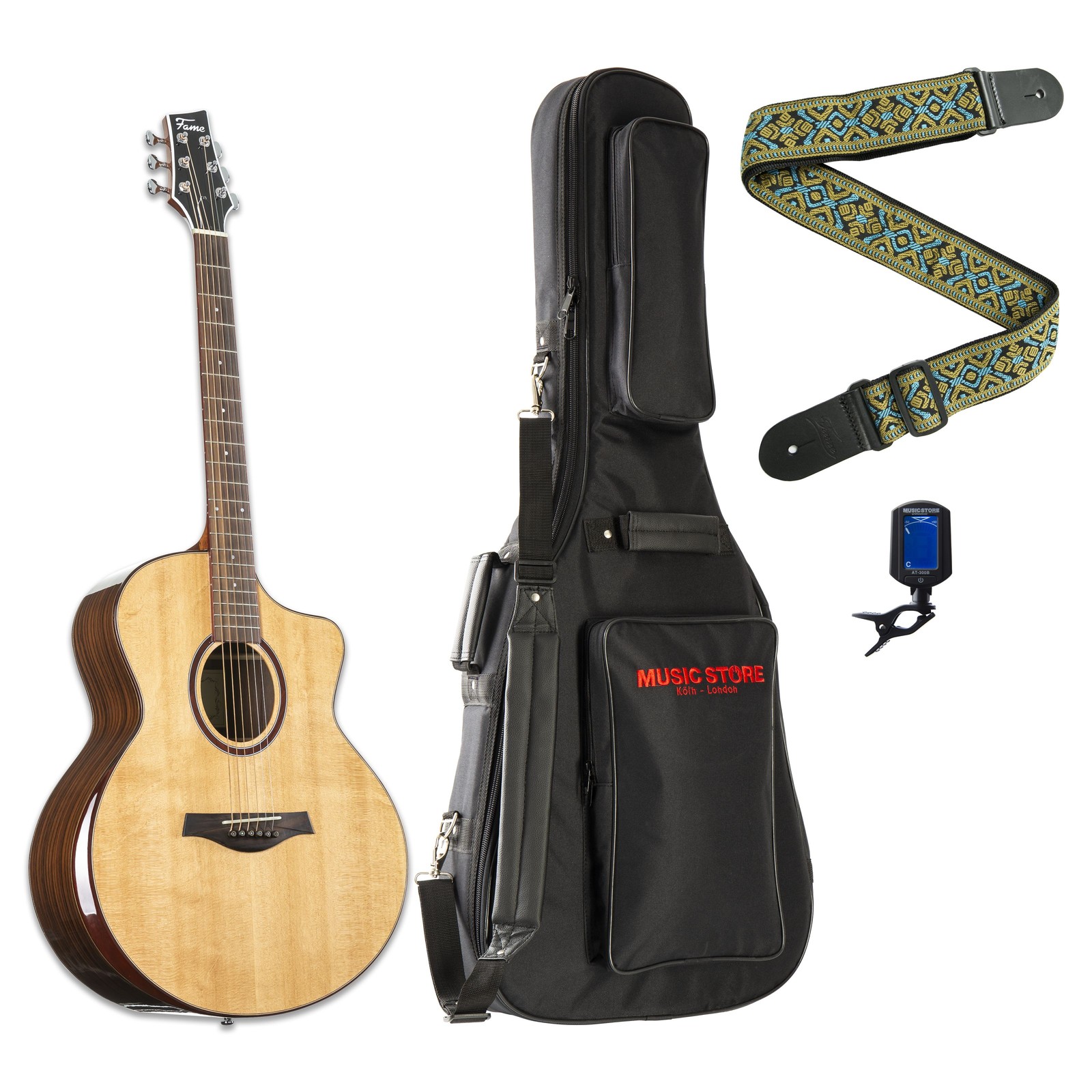 Artist Pro Westerngitarre Grand Auditorium Fichtendecke Mahagoni Hals 92390₽