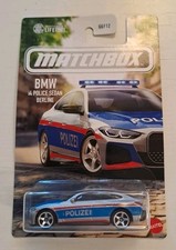Matchbox BMW i4 Police Sedan Berline European Cars