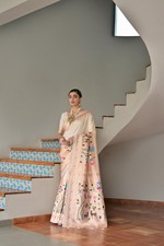 STEPNSHOP PREMIUM SAREE FESTIVAL WEAR WITH PAITHANI WOVEN WORK 23111