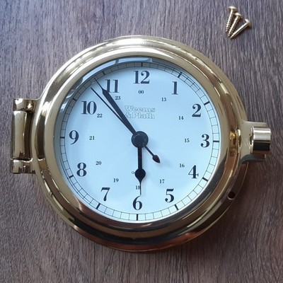 Weems & Plath Endurance II Messing Bullaugenuhr.                Aktuelle UVP 275£