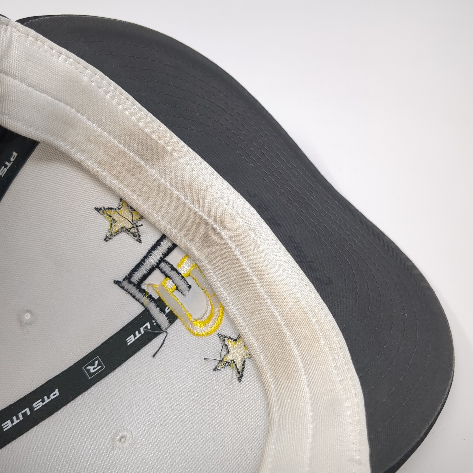 ER Fitted Baseball Cap Black Medium Embroidered B… - image 8