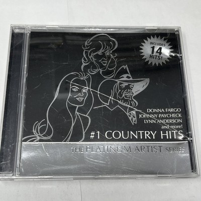 #1 Country Hits The Platinum Artist Series CD Donna Fargo Johnny Paycheck Lynn
