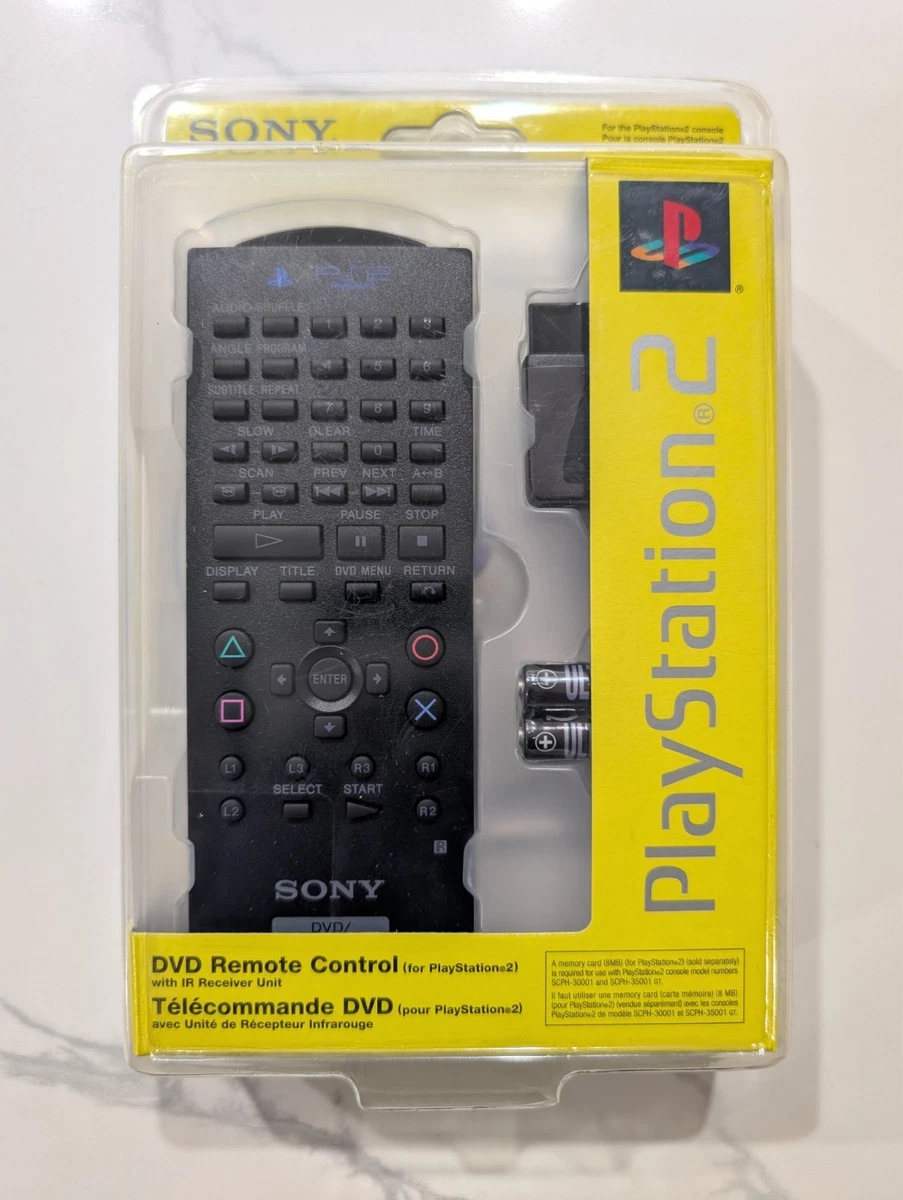 Sony Playstation 2 Infared DVD Remote Controller Kit - Black