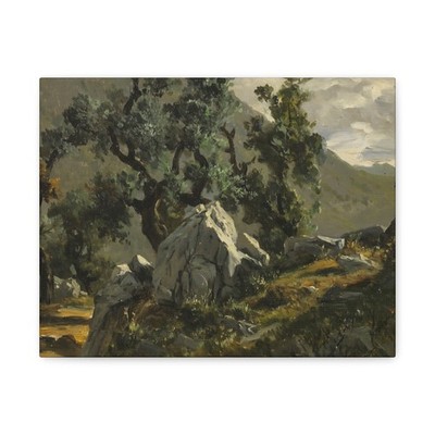 Haes, Carlos de - Peñas (Alsasua) 1 - Canvas Wall Art