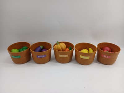 Learning Resources Farmer's Market Color Sorting Set Fruit