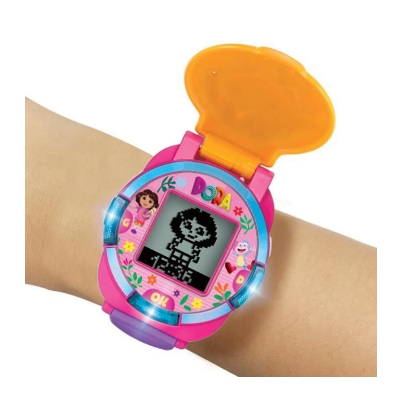 Montre-jeu éducative Dora Vtech multicolore, idée cadeau d'anniversaire 3-6 ans - 3