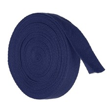 Cotton Twill Tape 3/4" 10 Yards Ribbon Bias Binding Tape, Navy Blue